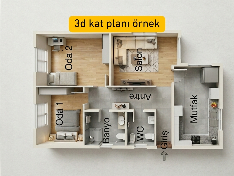 Fethiye satılık daire tasyaka 4.6 17